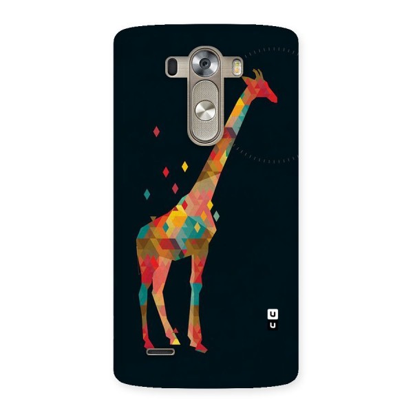 Colored Giraffe Back Case for LG G3