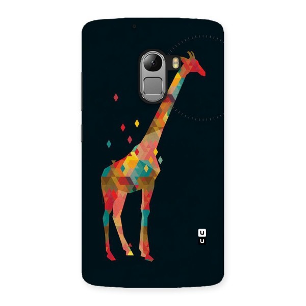Colored Giraffe Back Case for Lenovo K4 Note