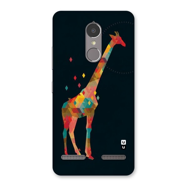 Colored Giraffe Back Case for Lenovo K6