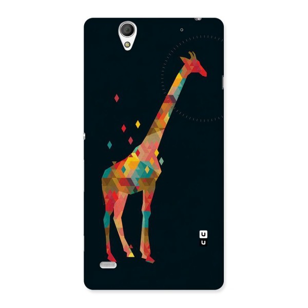 Colored Giraffe Back Case for Sony Xperia C4