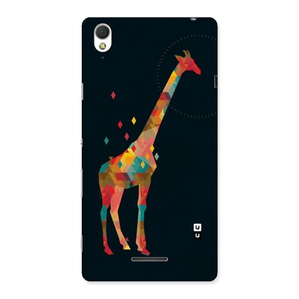 Colored Giraffe Back Case for Sony Xperia T3