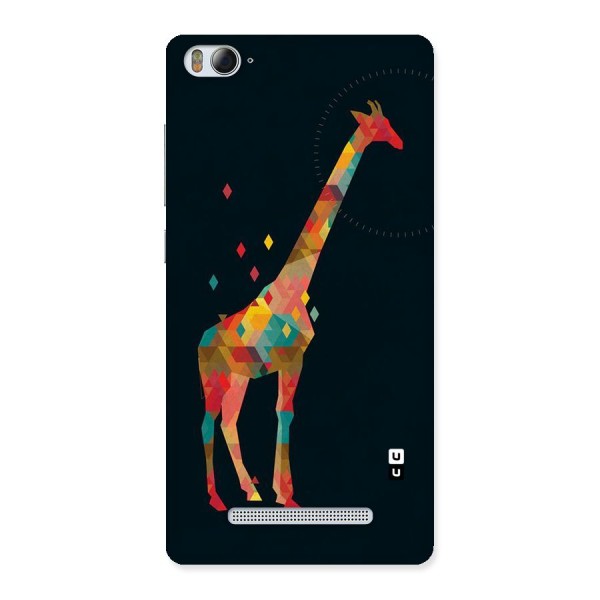 Colored Giraffe Back Case for Xiaomi Mi4i