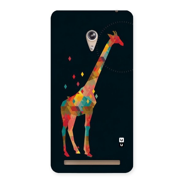 Colored Giraffe Back Case for Zenfone 6