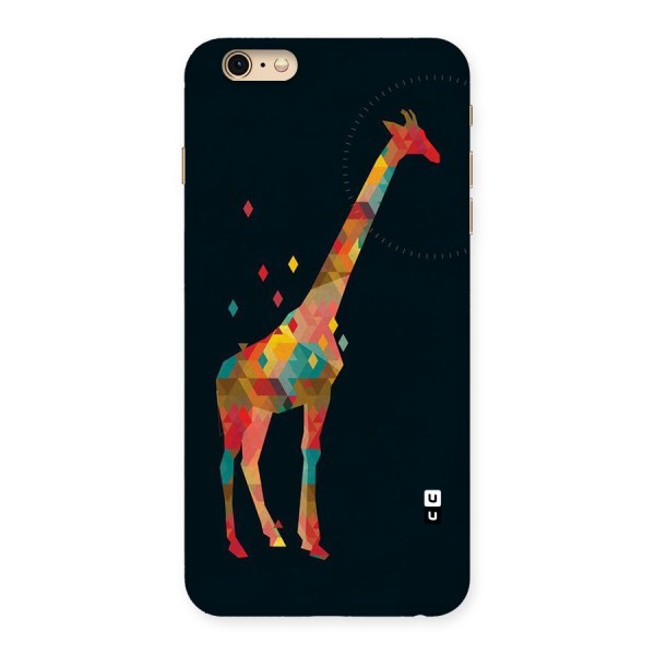 Colored Giraffe Back Case for iPhone 6 Plus 6S Plus