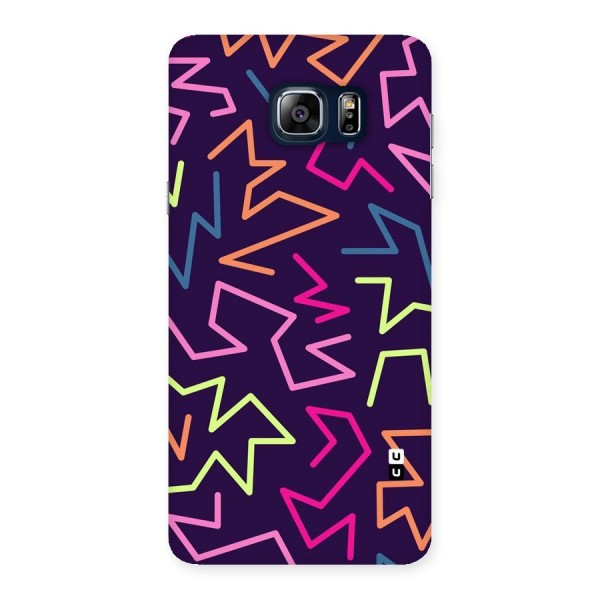 Colored Lines Back Case for Galaxy Note 5