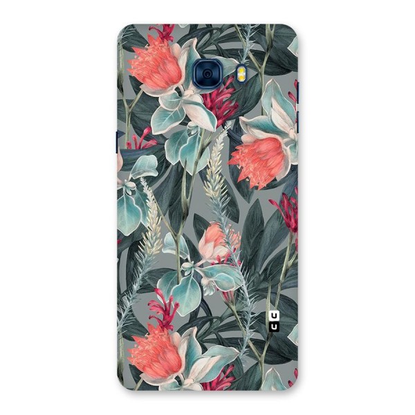 Colored Petals Back Case for Galaxy C7 Pro