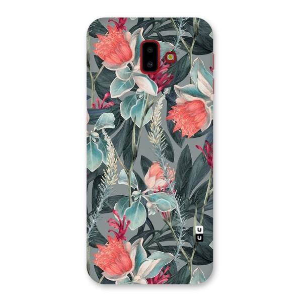 Colored Petals Back Case for Galaxy J6 Plus