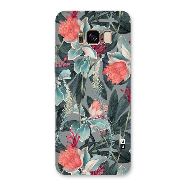 Colored Petals Back Case for Galaxy S8