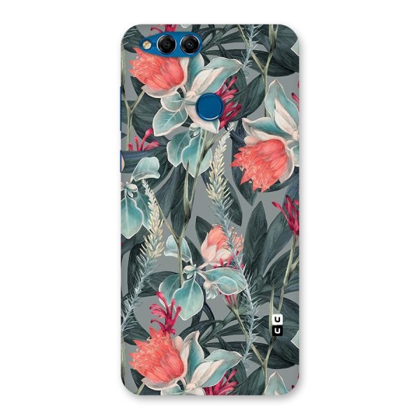Colored Petals Back Case for Honor 7X