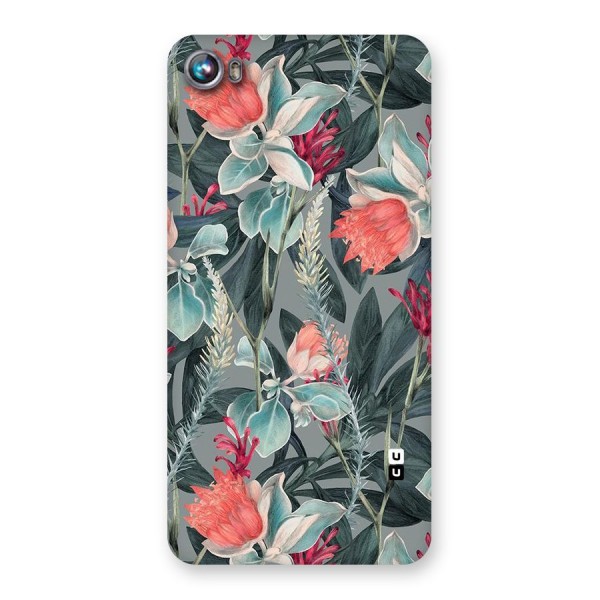 Colored Petals Back Case for Micromax Canvas Fire 4 A107