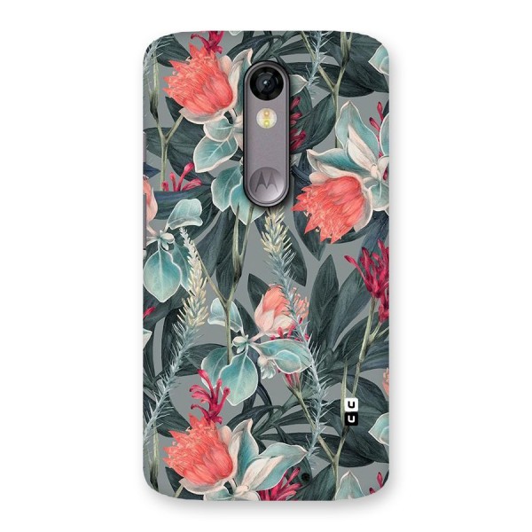 Colored Petals Back Case for Moto X Force