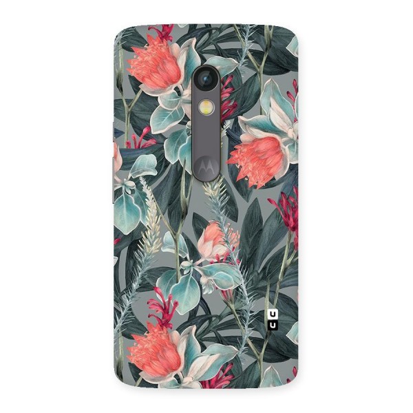 Colored Petals Back Case for Moto X Play