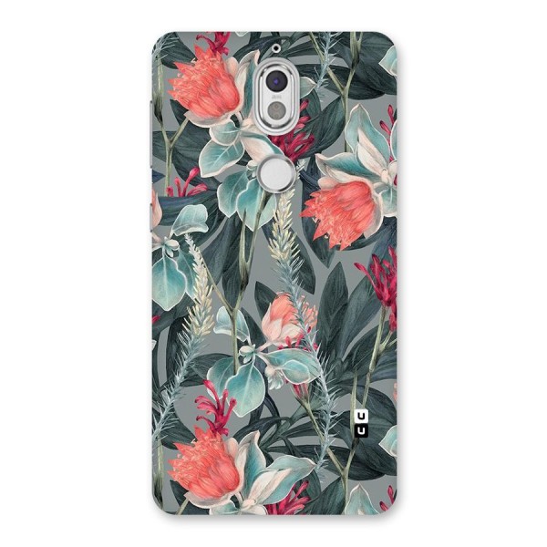 Colored Petals Back Case for Nokia 7