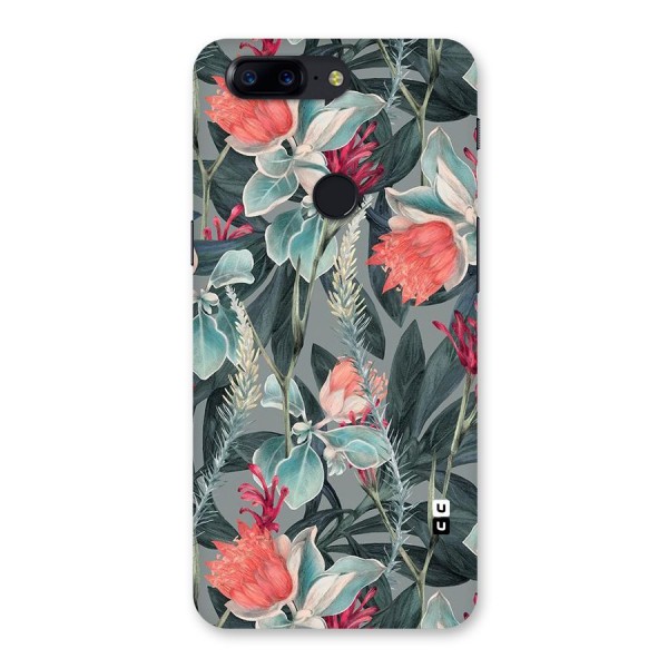 Colored Petals Back Case for OnePlus 5T