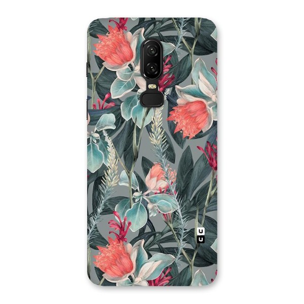 Colored Petals Back Case for OnePlus 6