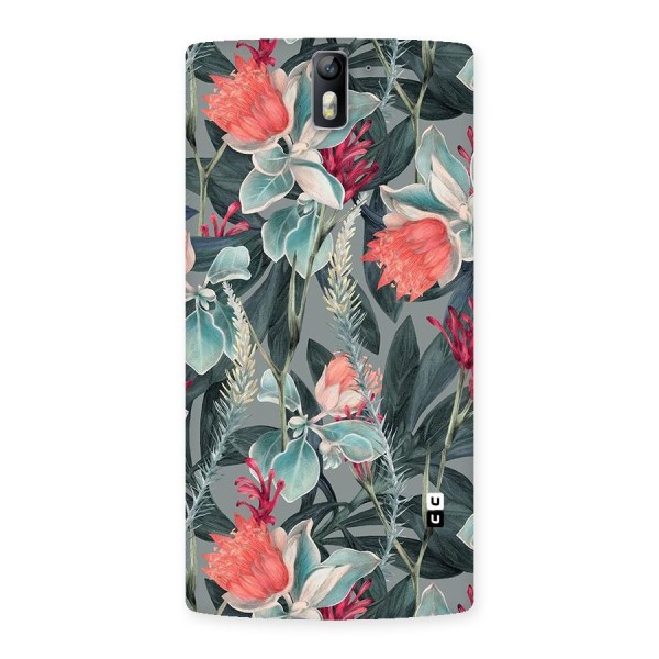 Colored Petals Back Case for One Plus One