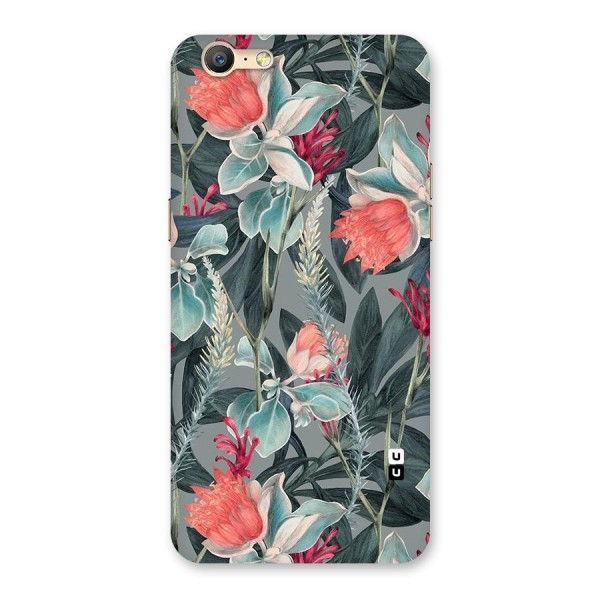 Colored Petals Back Case for Oppo A57