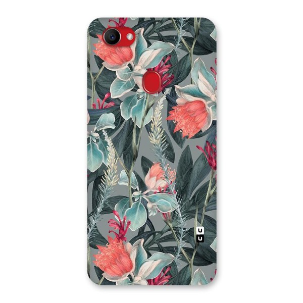 Colored Petals Back Case for Oppo F7