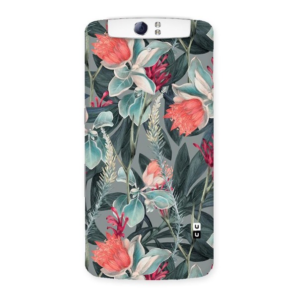 Colored Petals Back Case for Oppo N1