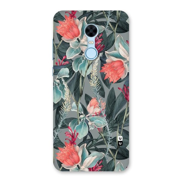 Colored Petals Back Case for Redmi Note 5