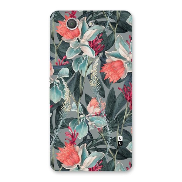 Colored Petals Back Case for Xperia Z3 Compact