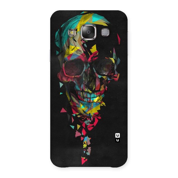 Colored Skull Shred Back Case for Galaxy E7