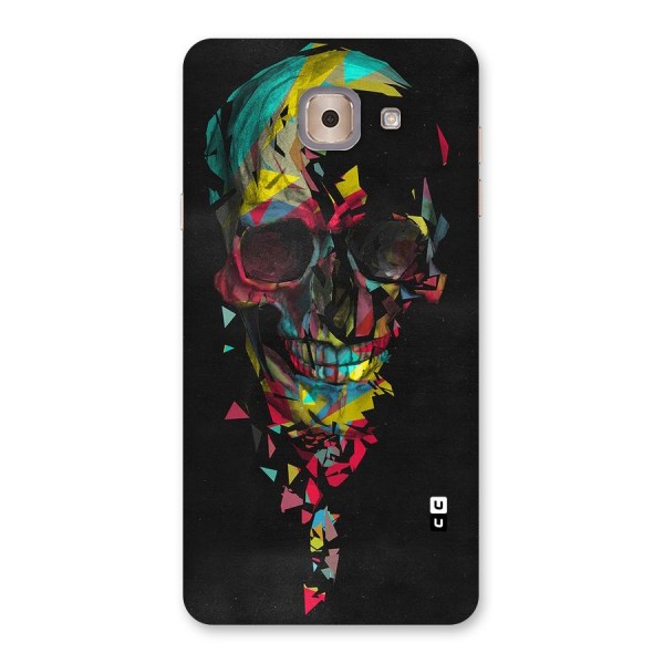 Colored Skull Shred Back Case for Galaxy J7 Max