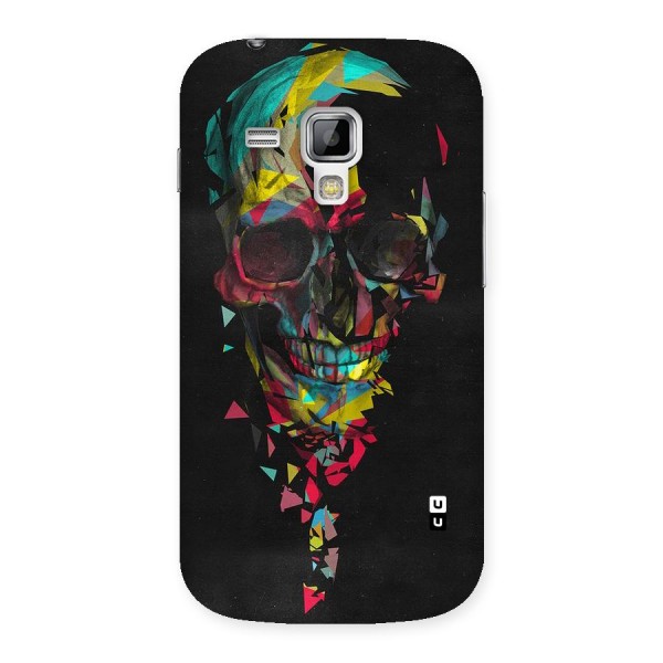 Colored Skull Shred Back Case for Galaxy S Duos