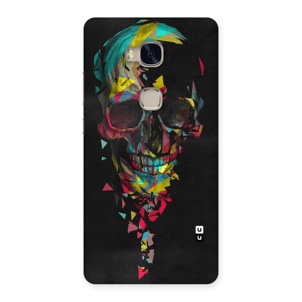 Colored Skull Shred Back Case for Huawei Honor 5X