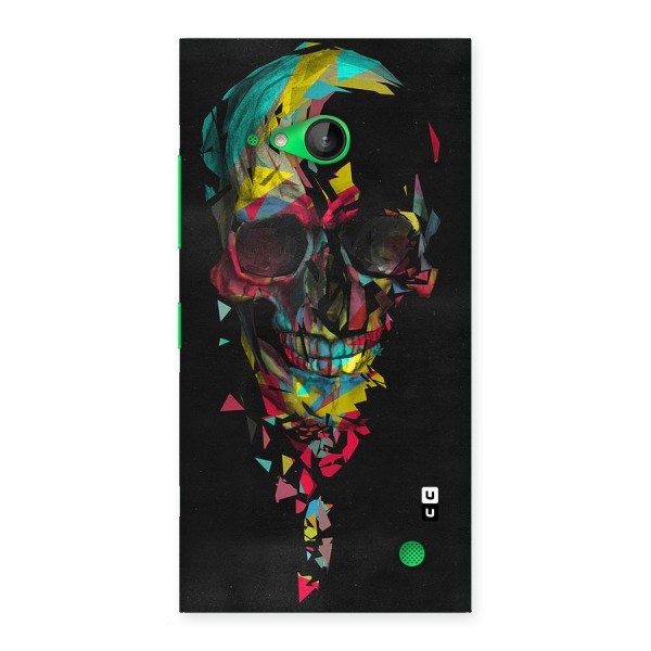 Colored Skull Shred Back Case for Lumia 730