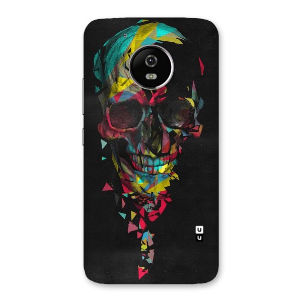 Colored Skull Shred Back Case for Moto G5