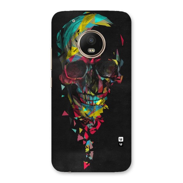 Colored Skull Shred Back Case for Moto G5 Plus
