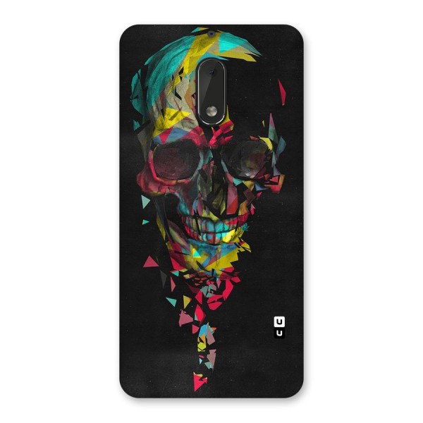 Colored Skull Shred Back Case for Nokia 6