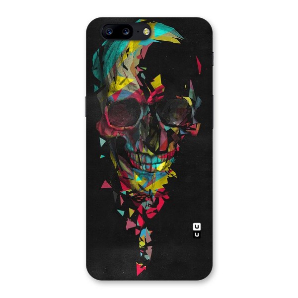 Colored Skull Shred Back Case for OnePlus 5