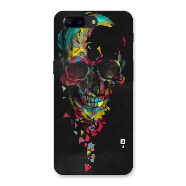 Colored Skull Shred Back Case for OnePlus 5T