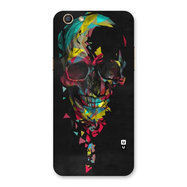 Colored Skull Shred Back Case for Oppo F3