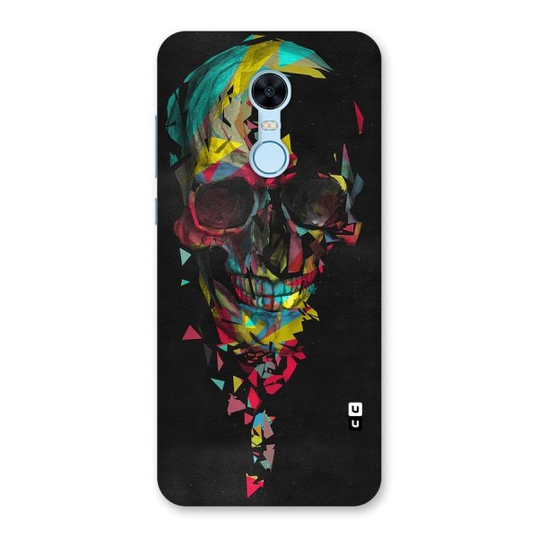 Colored Skull Shred Back Case for Redmi Note 5