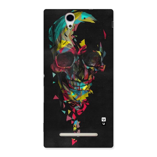 Colored Skull Shred Back Case for Sony Xperia C3