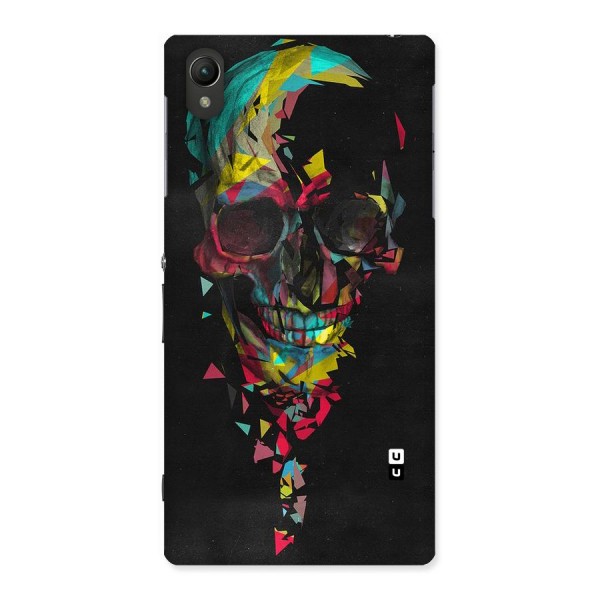 Colored Skull Shred Back Case for Sony Xperia Z1