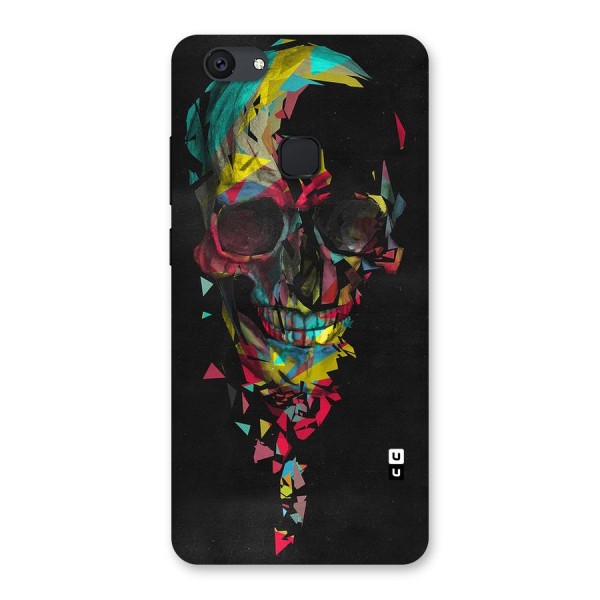Colored Skull Shred Back Case for Vivo V7 Plus