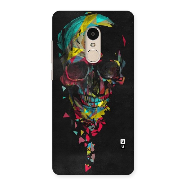 Colored Skull Shred Back Case for Xiaomi Redmi Note 4
