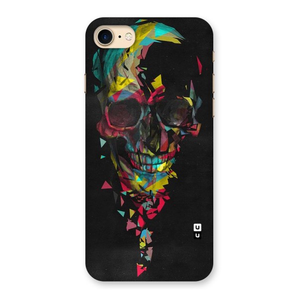 Colored Skull Shred Back Case for iPhone 7