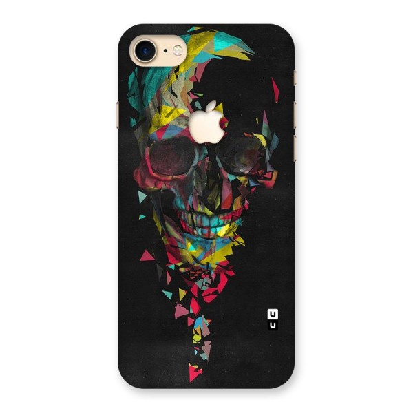 Colored Skull Shred Back Case for iPhone 7 Apple Cut