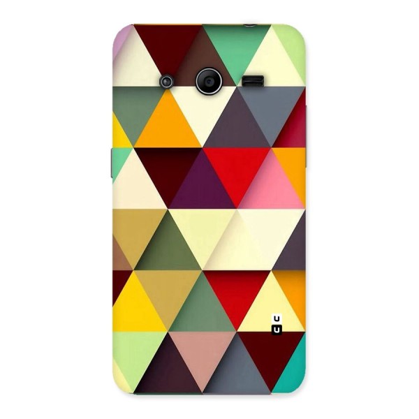 Colored Triangles Back Case for Galaxy Core 2