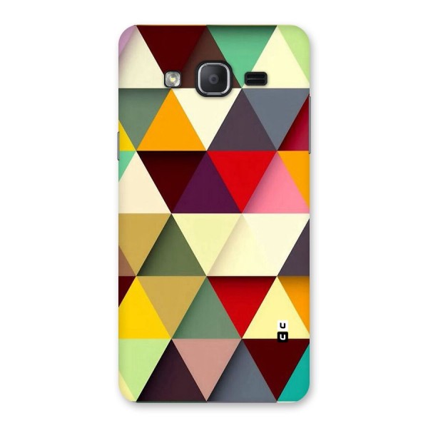 Colored Triangles Back Case for Galaxy On7 2015