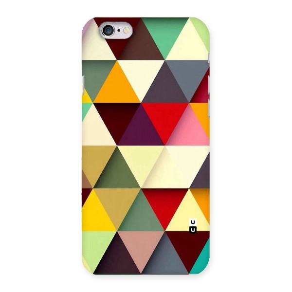 Colored Triangles Back Case for iPhone 6 6S