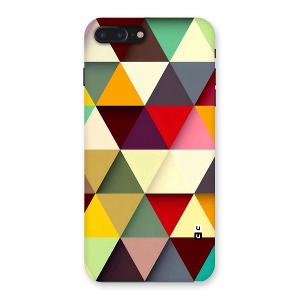 Colored Triangles Back Case for iPhone 7 Plus
