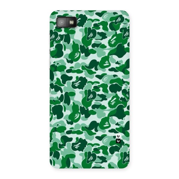 Colorful Camouflage Back Case for Blackberry Z10