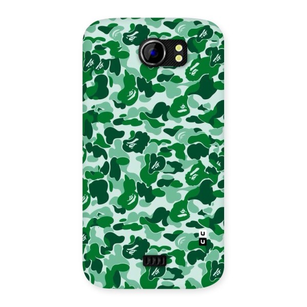 Colorful Camouflage Back Case for Micromax Canvas 2 A110