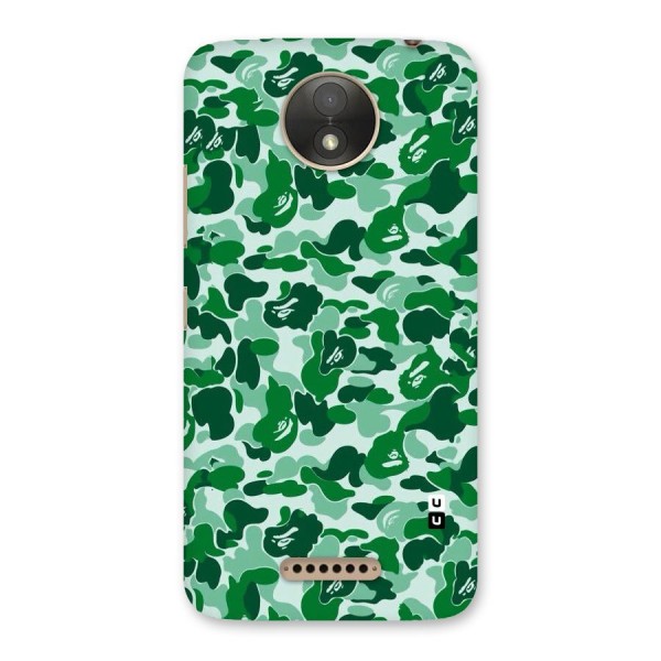 Colorful Camouflage Back Case for Moto C Plus